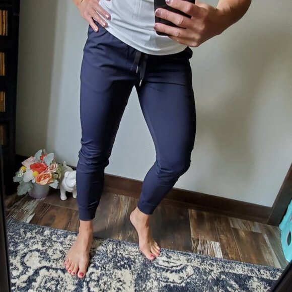 Dark Navy Motion Joggers - Picture 3 of 4
